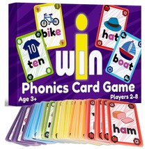 Iwin Phonics Game And Vowels Sounds Card Game - Learn To Read Game Ages 3-9 Kind - £23.43 GBP
