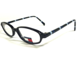 Tommy Hilfiger Kinder Brille Rahmen TW101 220 Blau Gestreift Oval 47-17-140 - £36.76 GBP