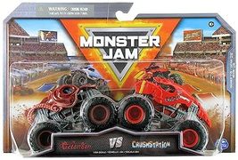 Monster Jam 2023 Official 1:64 Scale Diecast Truck 2-Pack Series 25 Octon8er vs  - £22.90 GBP