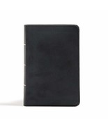 CSB Large Print Compact Reference Bible, Black LeatherTouch CSB Bibles b... - $34.82 CAD