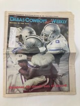 Dallas Cowboys Weekly Newspaper December 30 1995 Vol 21 #29 Emmitt Smith - $13.25