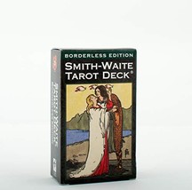 Smith-Waite Tarot Deck Borderless [Cards] Arthur Edward Waite and Pamela Colman  - £18.10 GBP