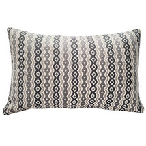 Gazing Foundry Gray Throw Pillow 12x20 - £32.85 GBP