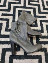 Tom Ford Womens Boots US Size 10/11 Grey Leather One leg 11 other 10 - £27.13 GBP