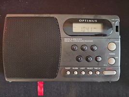 Optimus 12-798 FM/AM PLL Synthesized Receiver Digital Alarm Clock Radio - £18.93 GBP