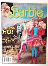Vintage Barbie Magazine For Girls Spring 1990 W/ poster Museums Jodie Sw... - $279.41 MXN