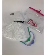 Barbie Outfit - White Wedding Dress with Veil plus Cactus Belt Fanny Pac... - $13.99
