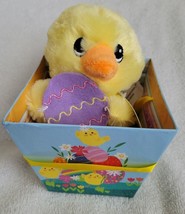 Spring - Easter Stuffed Animals in Cubes Gift Set - Chick #1 - $5.00