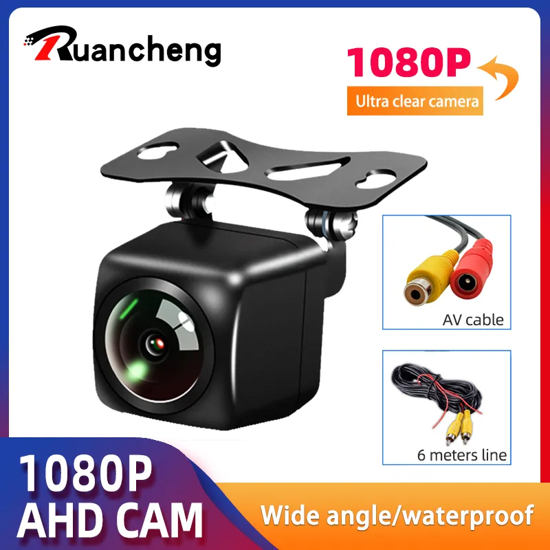Car wide-angle rear view camera reversing parking monitor waterproof AHD/1080P - £12.24 GBP+