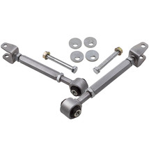 Silver Pair Rear Control Arm Camber Toe Kit For Nissan 370Z Infiniti G35... - £104.84 GBP