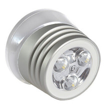 Lumitec Zephyr LED Spreader/Deck Light - Brushed White Base - White Non-Dimming - $166.30