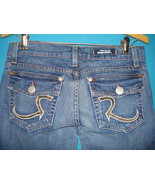Rock &amp; Republic Stevie Snakeskin Strike Wash Jeans Size 27 Made In USA  - €47,43 EUR