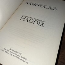 Sabotaged by Margaret Peterson Haddix (Hardcover) - $36.31 MXN