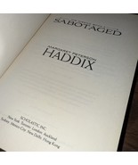 Sabotaged by Margaret Peterson Haddix (Hardcover) - $2.72 CAD