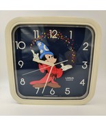 Vintage Walt Disney Mickey Lotus Quartz Clock - with scratches &amp; scuffs - €10,69 EUR