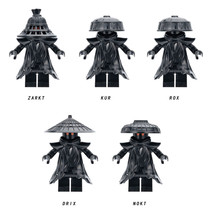 5Pcs Ninjago Minifigures Forbidden Five Zarkt Kur Rox Drix Nokt Mini Blo... - $22.89