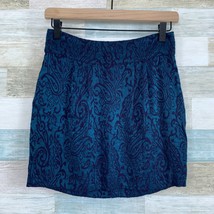 Silence Noise Urban Outfitters Shimmer Jacquard Mini Skirt Blue Purple W... - £12.95 GBP