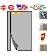 Magnetic Mesh Screen Door with Universal Opening – Easy Install, Black, ... - $1,032.17 MXN