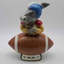 Vintage 1972 Jim Beam Football Donkey Decanter - $35.06