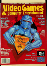 Video Games &amp; Computer Entertainment Magazine (Feb 1990) - £36.95 GBP