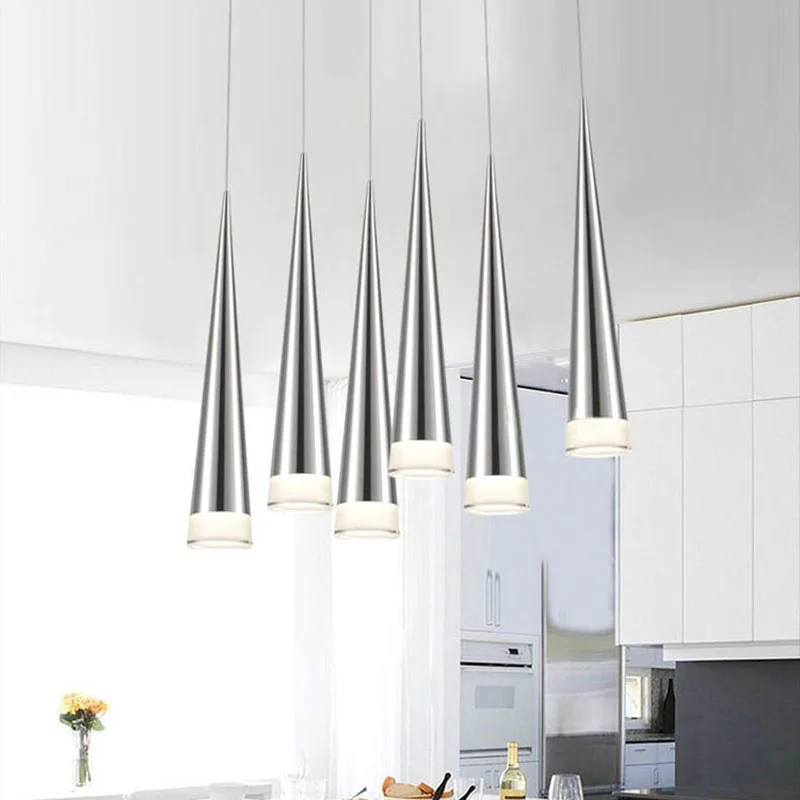 Simple led Pendant Lights AC85-265V 5W  led Conical Pendant Lamps Aluminum Hand  - $212.52