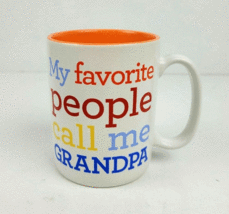 My Favorite People Call Me Grandpa Coffee Mug Novelty Cup Grandparent Co... - £8.80 GBP