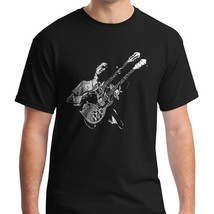 John Mclaughlin Shirt Mahavishnu T-shirt Fender Mustang Guitar Shirt Men... - £13.98 GBP+