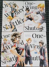 One Winged Shuttler 1 2 3 4 complete English manga by Aguri Kurita - £46.98 GBP