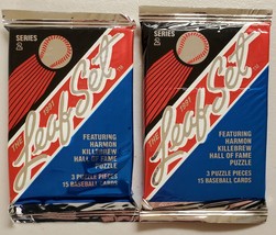 1991 Leaf Series 2 Baseball Lot of 2 (Two) Sealed Unopened Packs-**x - £9.63 GBP