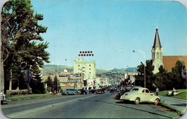 Entering Bozeman Montana from West on Highway US 10 Postcard PC98 - £3.92 GBP