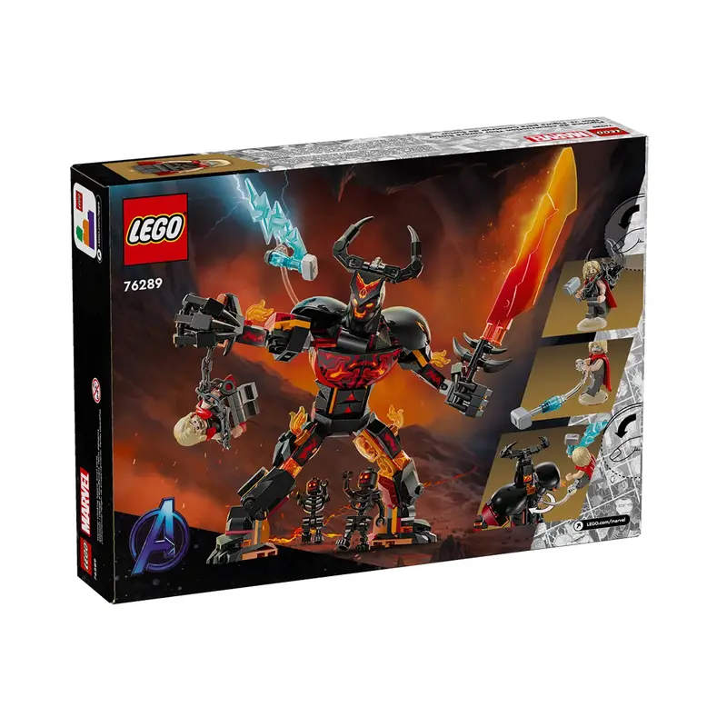 LEGO Super Heroes - 76289 Thor vs. Surtur Building Blocks Sets, Room Decor - Ali - $63.53