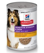 Hill&#39;s Science Diet Sensitive Stomach &amp; Skin, Chicken &amp; Vegetable,1 Can ... - £10.62 GBP