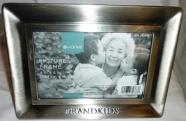 Target Home Pewter Picture Frame 4x6 Grandkids - £4.79 GBP