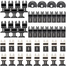 VEVOR Premium Oscillating Saw Blades Kit (50pcs) - Tough Wood Metal Plastic - €77,61 EUR