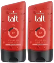 Schwarzkopf Taft V12 Styling Gel Hold Level #12 -2 x 150ml -FREE SHIPPING - £21.82 GBP