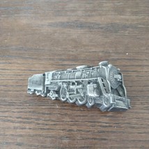 Vintage 1978 Bergamont Brass Works Steam Train Belt Buckle Made in USA - £9.02 GBP