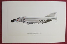 Phantom II Fighter Jet Print US Navy McDonnell Douglas - £11.91 GBP