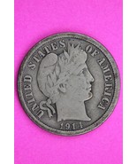 1914 P Barber Liberty Dime Scarce Semi Key Date Silver Coin Free Shippin... - $33.94 CAD