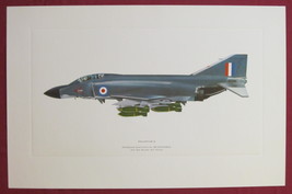 Phantom II Royal Air Force Fighter Jet Print McDonnell  - £11.77 GBP