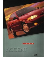 1998 Hyundai ACCENT sales brochure catalog US 98 GL GS GSi - £4.72 GBP