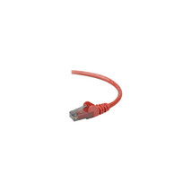 BELKIN - CABLES A3L980-05-RED-S 5FT CAT6 RED PATCH CABLE SNAGLESS - $20.18