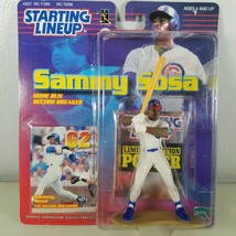 Sammy Sosa Figure Starting Lineup Chicago Cubs 1999 In Box With Poster and Card - £7.96 GBP