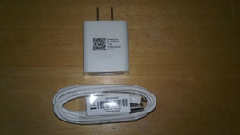 Motorola Moto E4 Usb Wall Charger SPN5947A &amp; Type A To micro-USB Cable #SKN6462A - £7.98 GBP