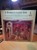 A Treasury Of Gregorian Chant Vol III Monks Of The Abbey Of St Thomas Vinyl - $16.95