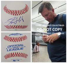 Tino Martinez New York Yankees Seattle Mariners signed baseball COA exact proof - £94.95 GBP