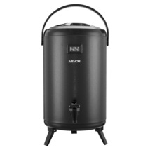 VEVOR Black Insulated Beverage Dispenser, Stainless Steel Thermal Drink ... - $55.90