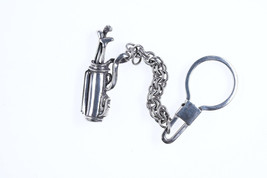 Retro Mexican sterling silver golf bag keychain - £62.63 GBP