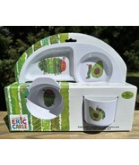 Eric Carle Very Hungry Caterpillar 3pc Melamine Plate Bowl Cup Child Dis... - $25.99