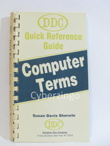 DDC Quick Reference Guide Computer Terms Susan Davis Sherwin Vintage  PR... - £7.55 GBP