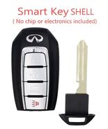 NEW Smart Proximity Key Shell For 2020-2022 Infiniti Q50 Q60 KR5TXN7 S18... - $14.99